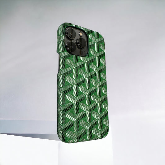 iPhone Green Luxury textured case