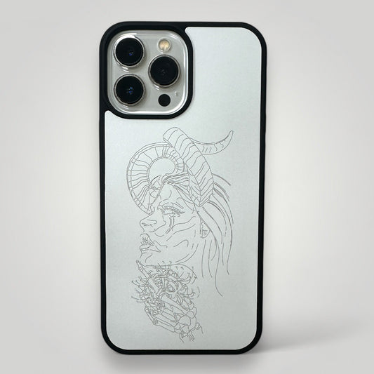 iPhone Line Case - Demon Girl