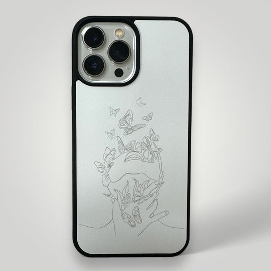 iPhone Line Case - Butterfly Mind