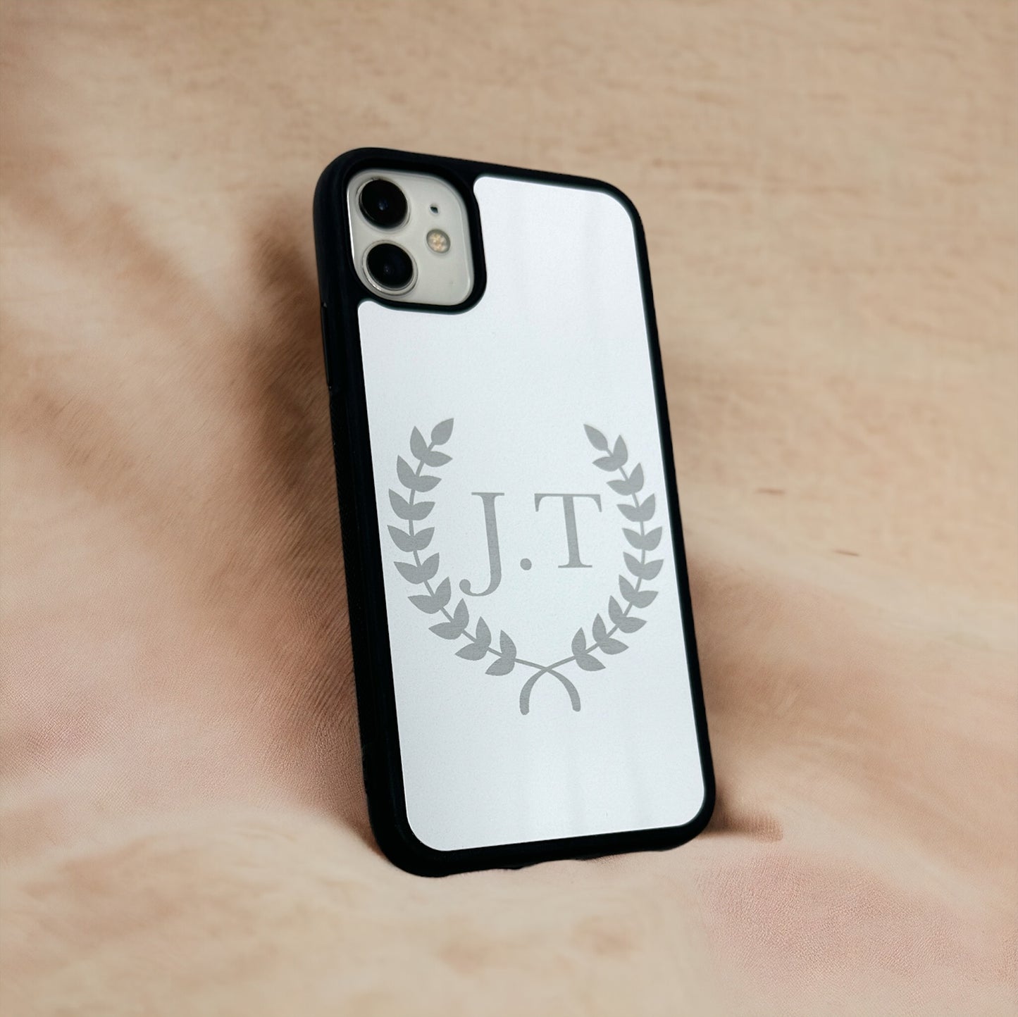 iPhone Laurel personalised initial case