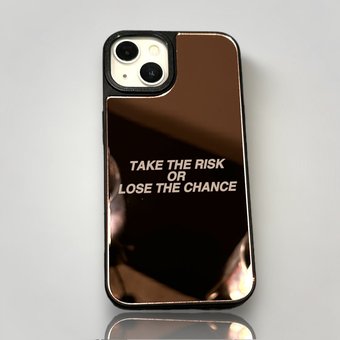 iPhone Mirror Case - TAKE THE RISK