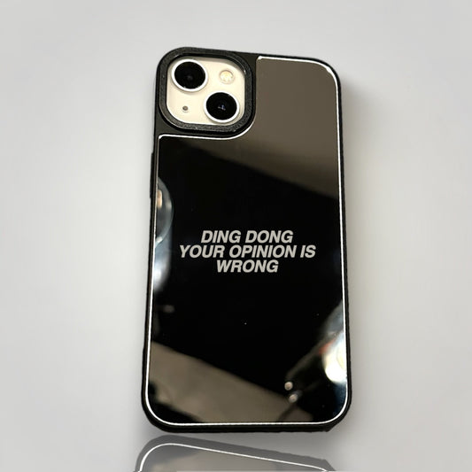 iPhone Mirror Case - DING DONG