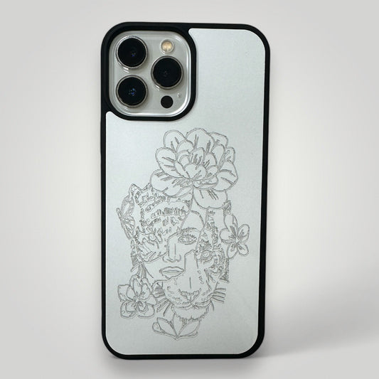 iPhone Line Case - Tiger Woman